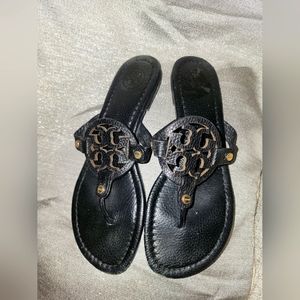 Tory Burch Leather Sandals, sz 6.5 Authentic